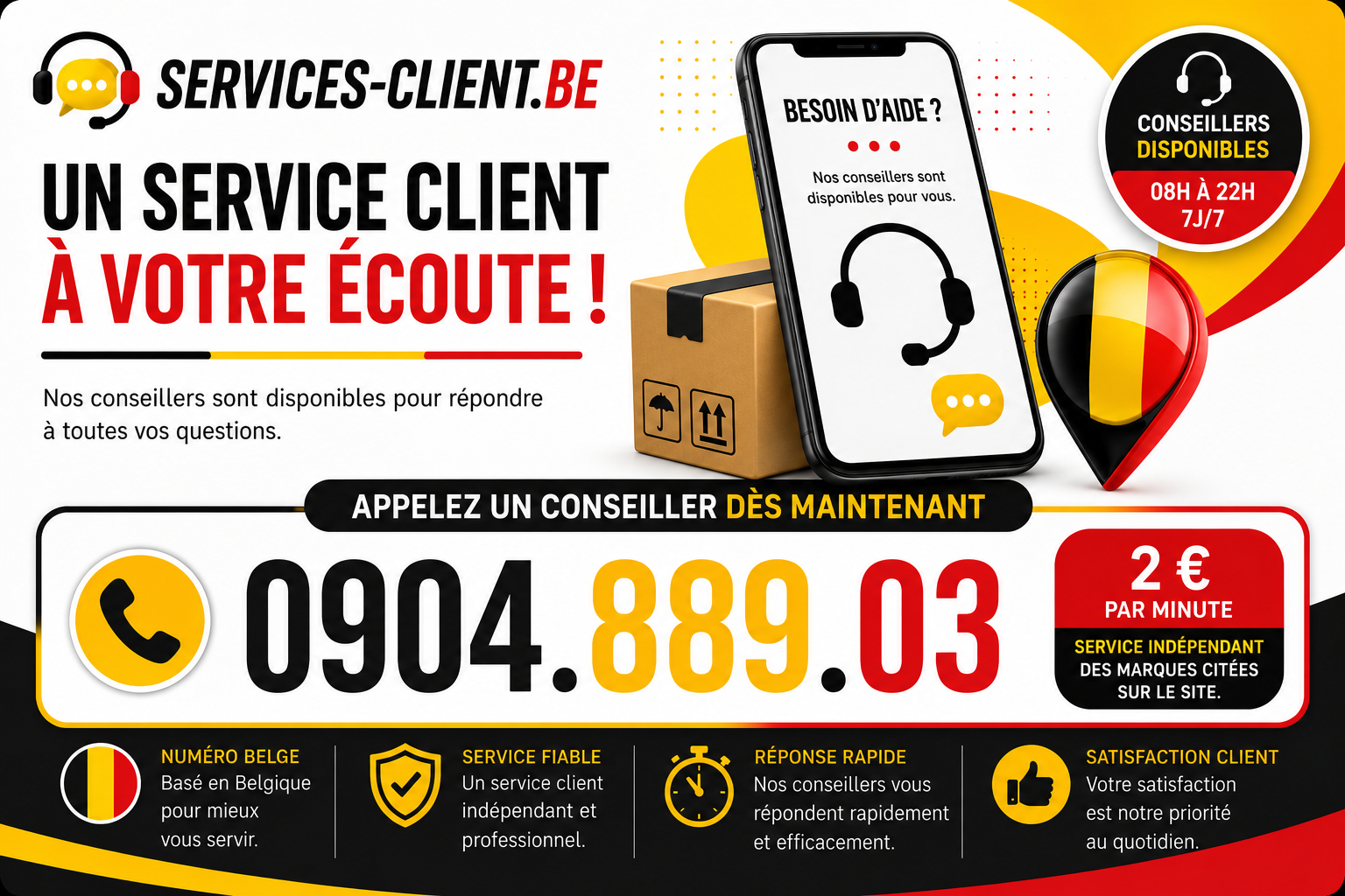 service assistance et aide